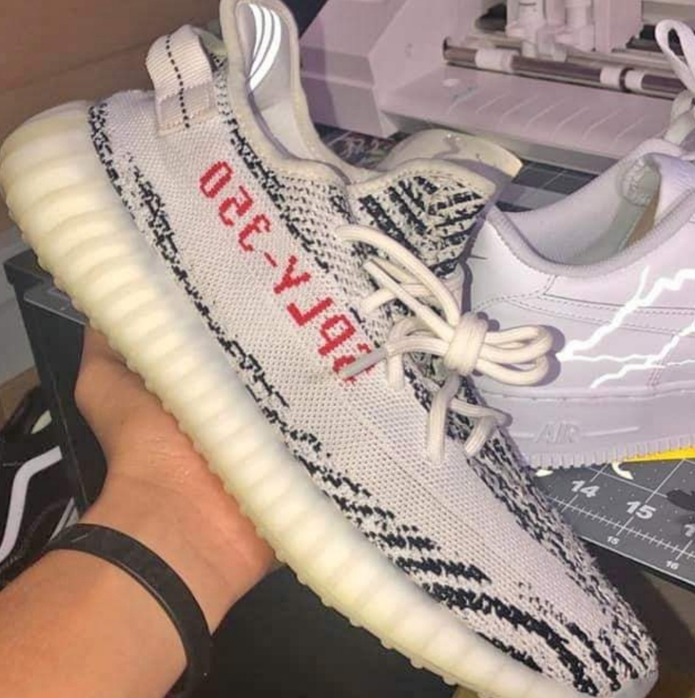 Yeezy zebra